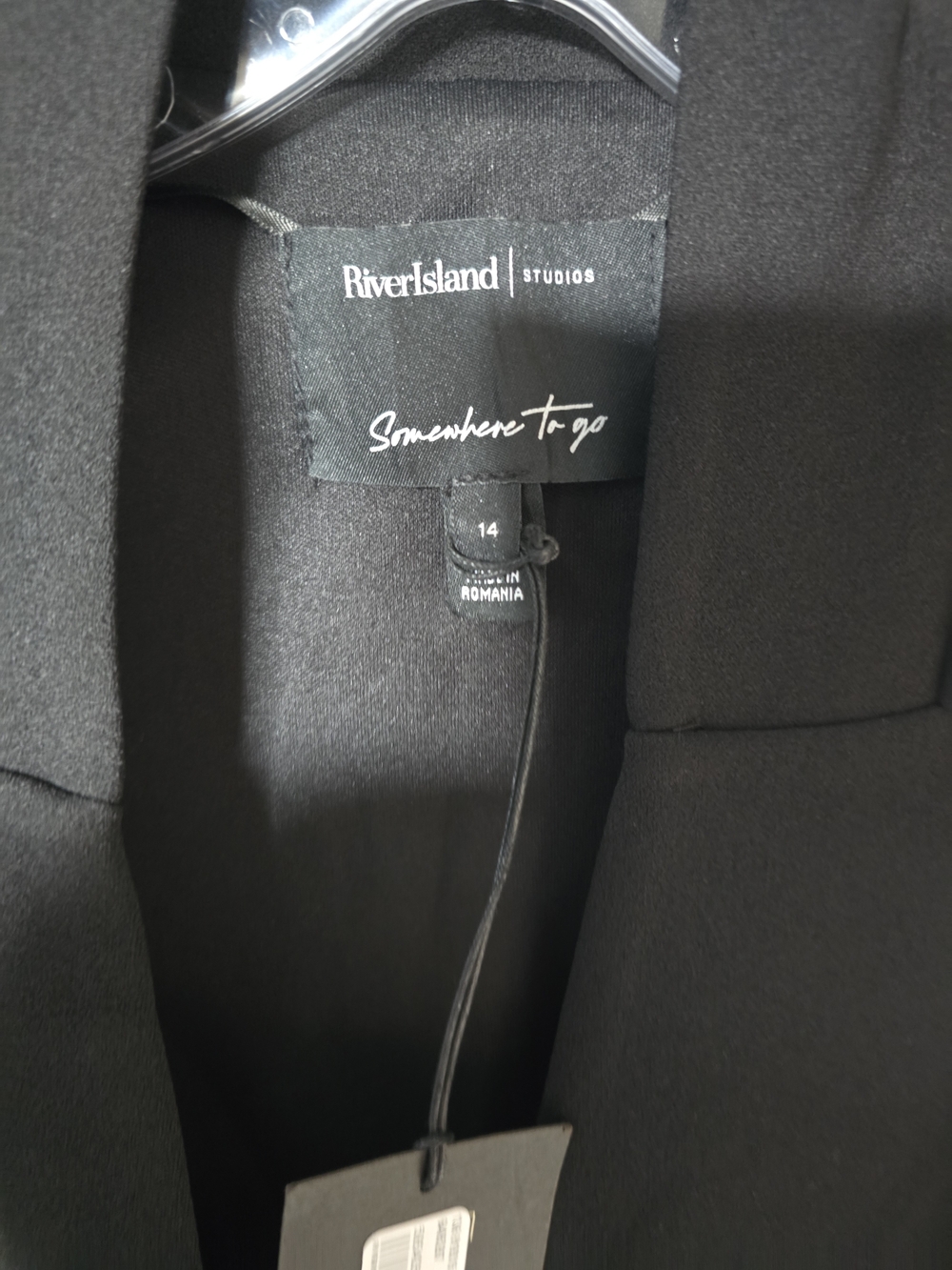 River Island Black Tailored Blazer